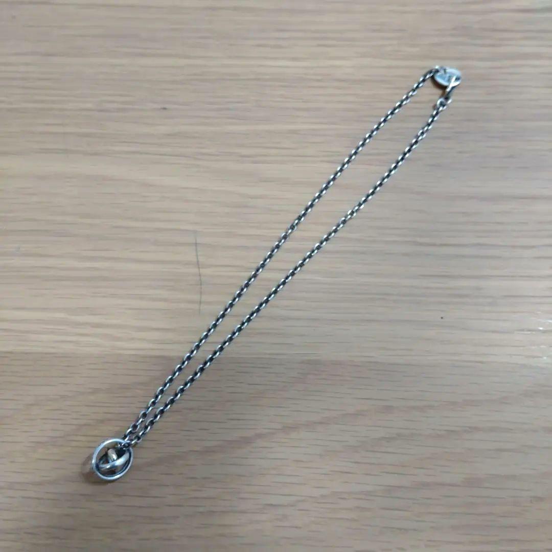 MOTO モト シルバーネックレス サークルオーブ - メルカリ