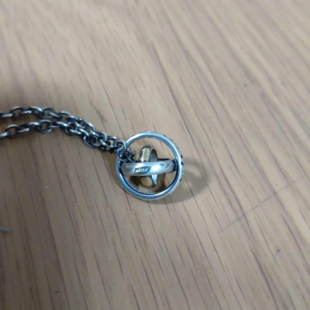MOTO モト シルバーネックレス サークルオーブ - メルカリ