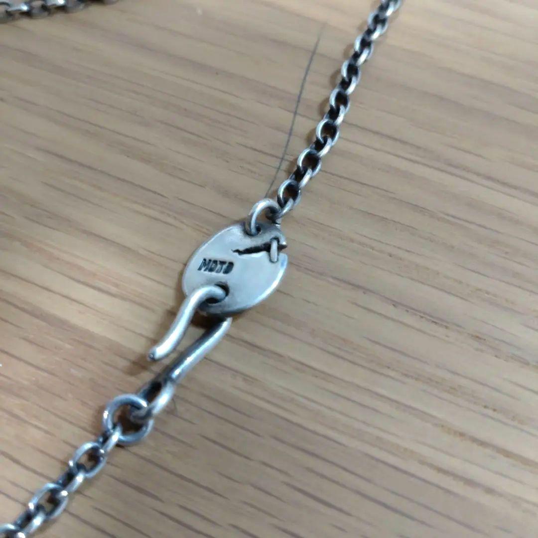 MOTO モト シルバーネックレス サークルオーブ - メルカリ
