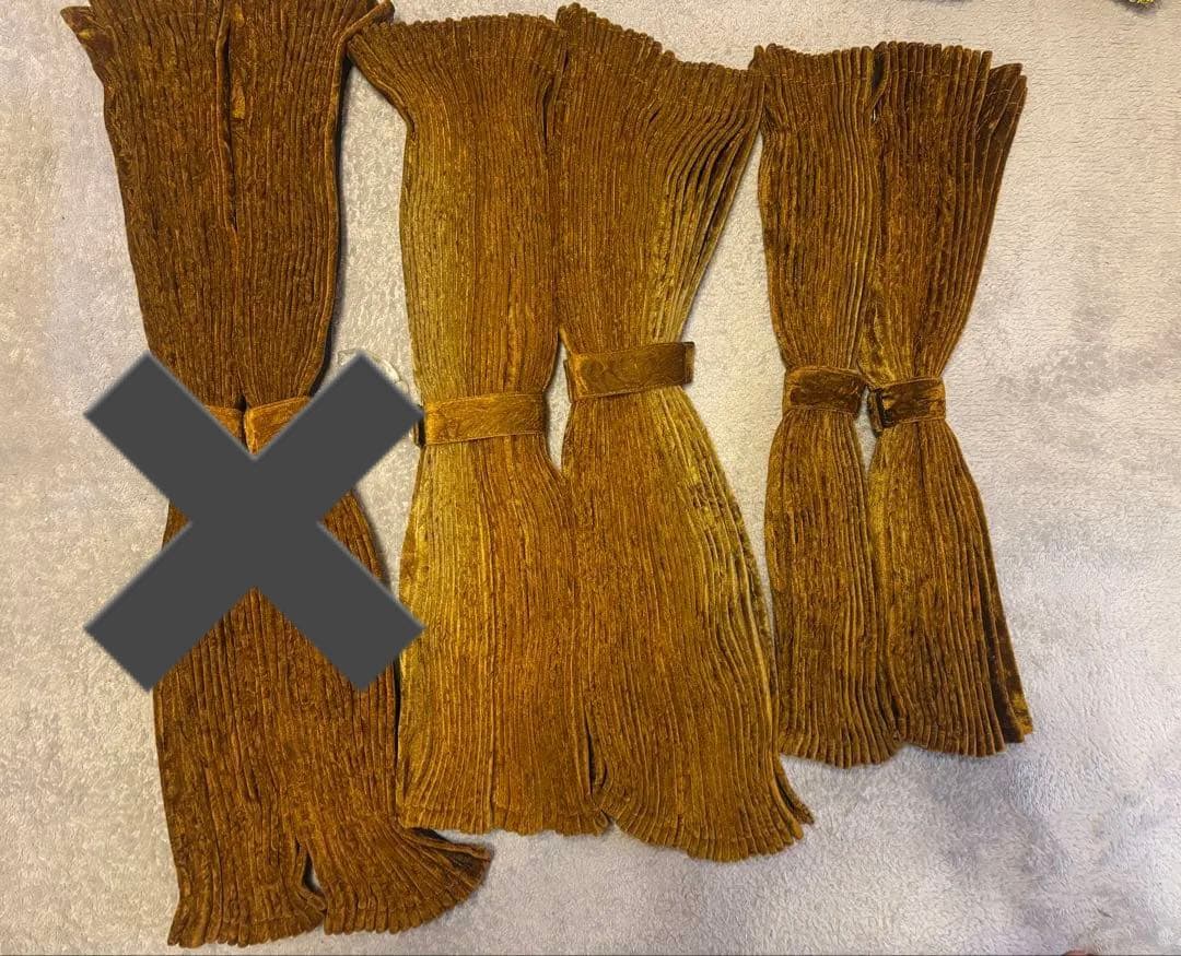 金華山　カーテンセット　値下げ可能