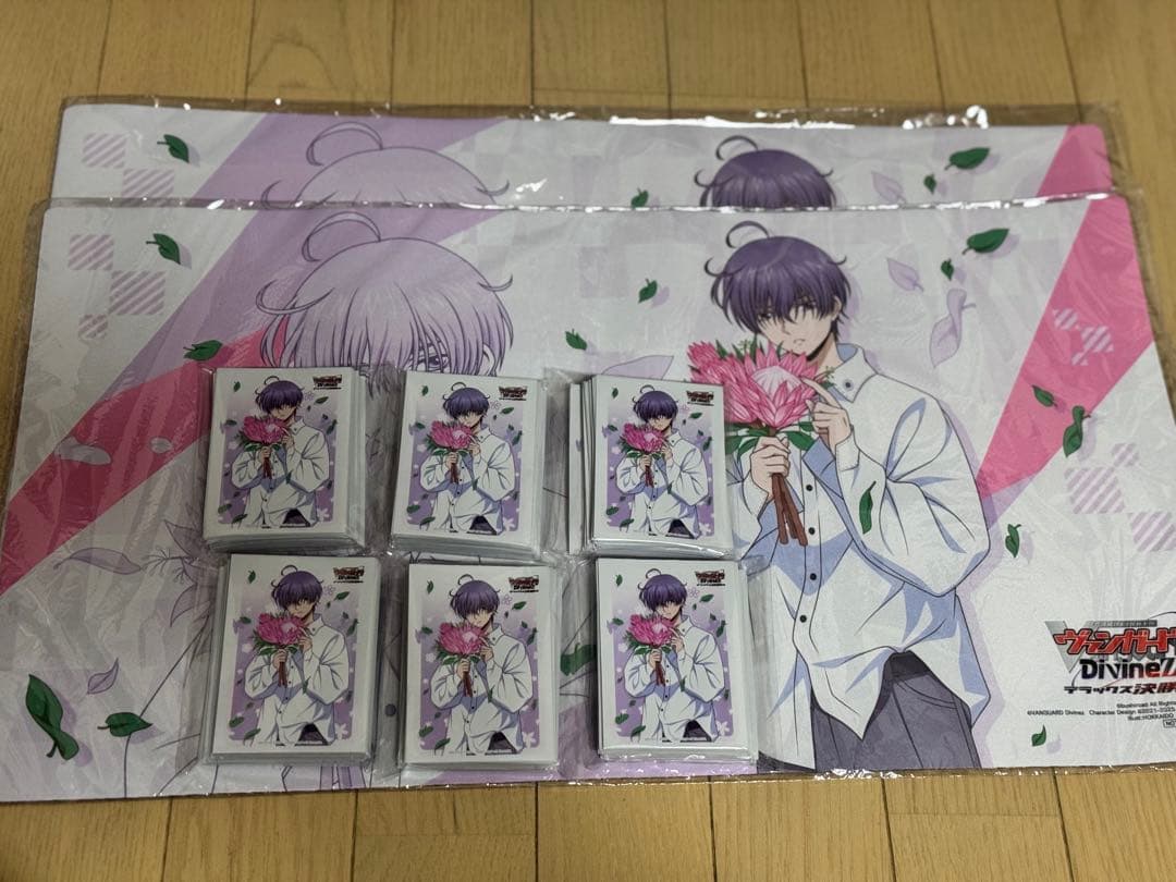 WGP2025 東京　8人トーナメント　廻間ミチル　プレイマット、スリーブセット