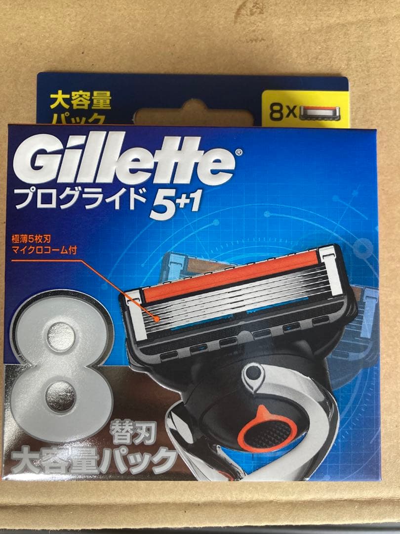 正規品ジレットプログライド5+1 替刃　8個入　5セット