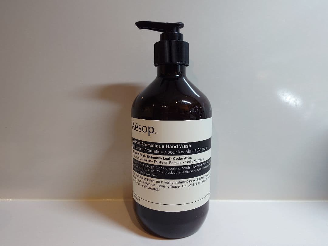 あややん様 アンドラム アロマティックハンドウォッシュ 500ml×3本 アンドラム アロマティック ハンドウォッシュ｜Aesopの口コミ - 【毎日
