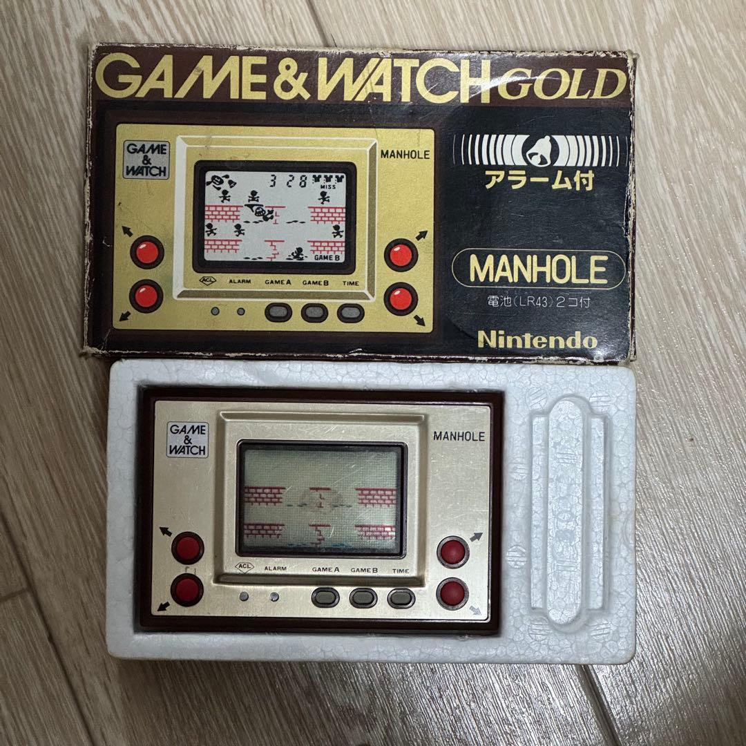 その他 Nintendo GAME & WATCH GOLD MANHOLE