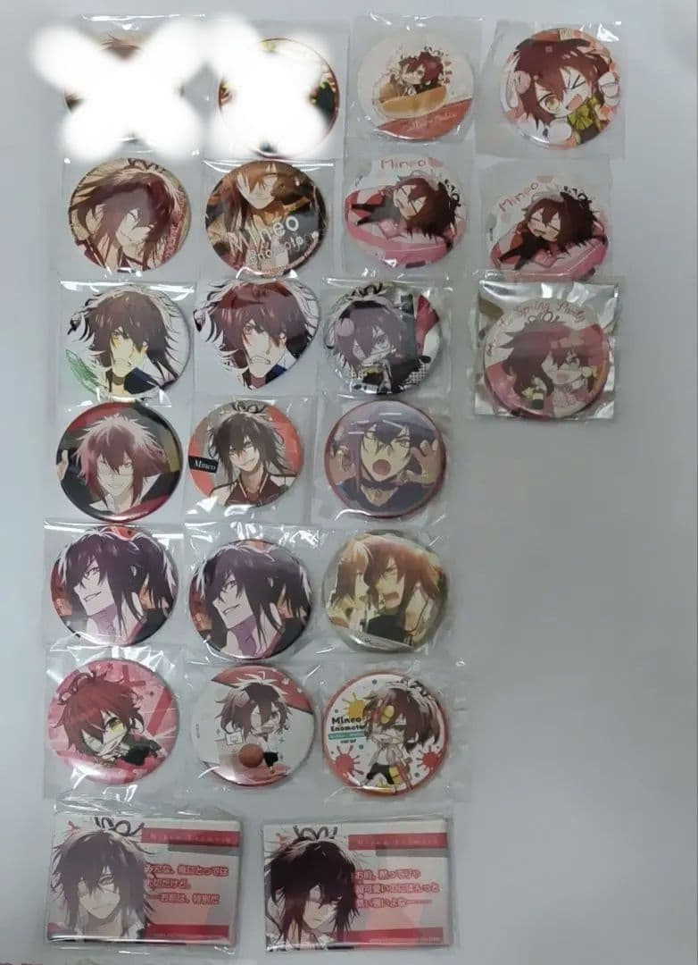 峰雄　缶バッチ