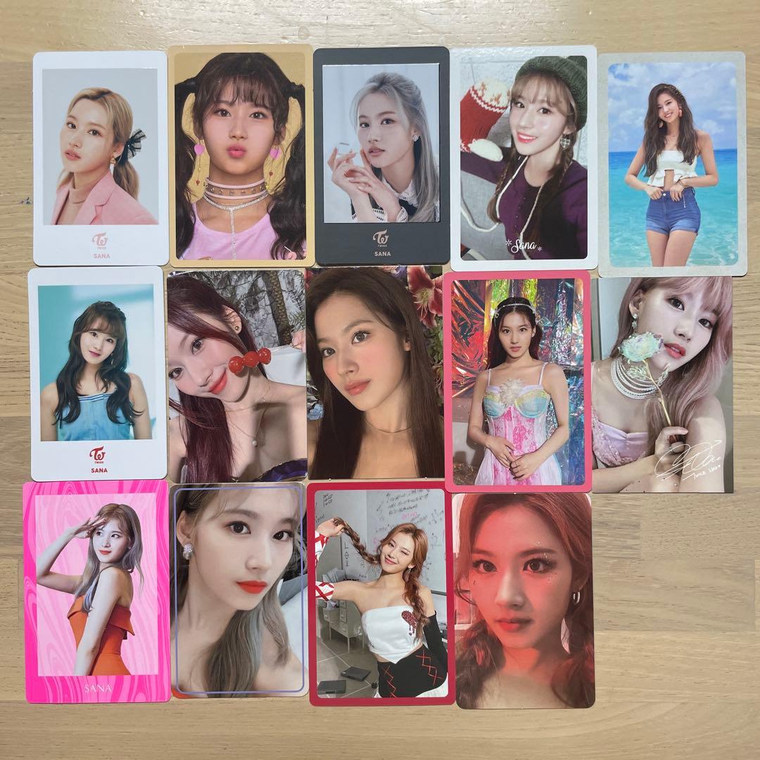 TWICE サナ トレカ 14枚セット - メルカリ