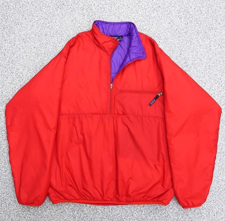 極美品 XL フレンチレッド 90s パタゴニア パフボール プルオーバー