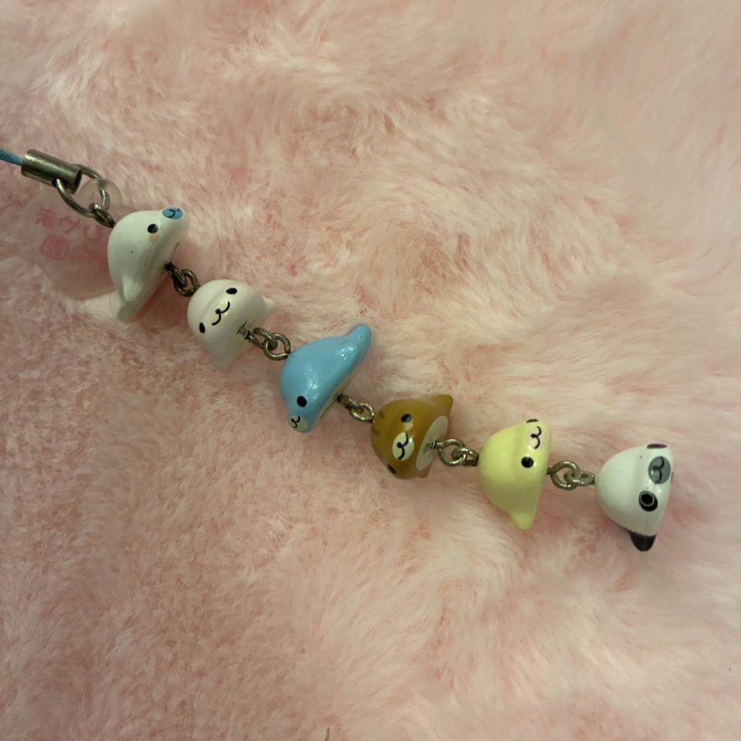 まめゴマ 激レア あさひやま動物園 6連ストラップ