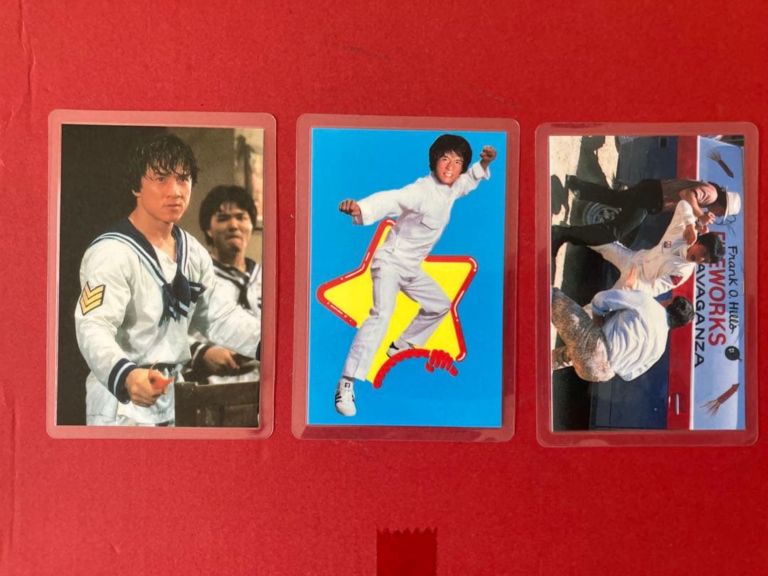 ジャッキーチェーン ラミネートカード 当時劇場グッズ ラミカ 27枚