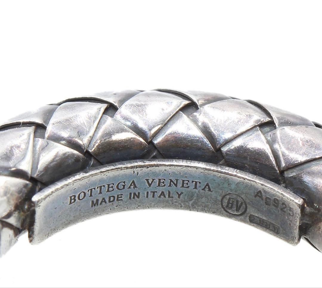 R2965 美品 ボッテガヴェネタ イントレチャート レザー ネックレス
