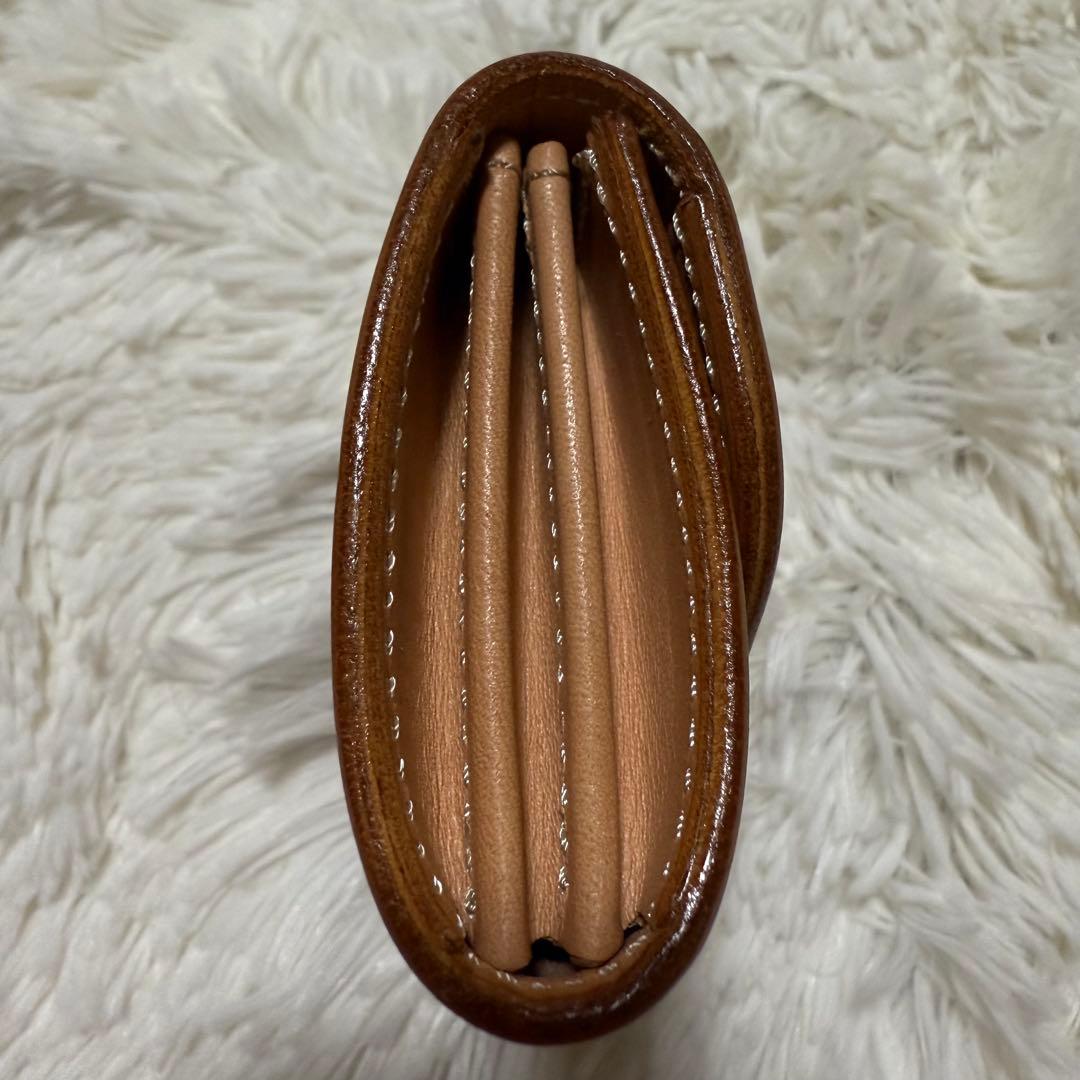 ⭐️未使用⭐️ FUNNY コインケース ハンドバスケット コンチョ ブラウン