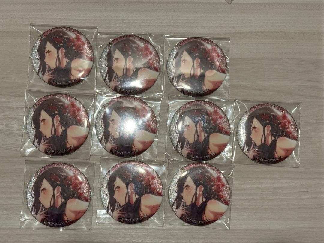 鬼滅の刃 ufotable カフェ 胡蝶三姉妹の夕べ 缶バッジ しのぶ