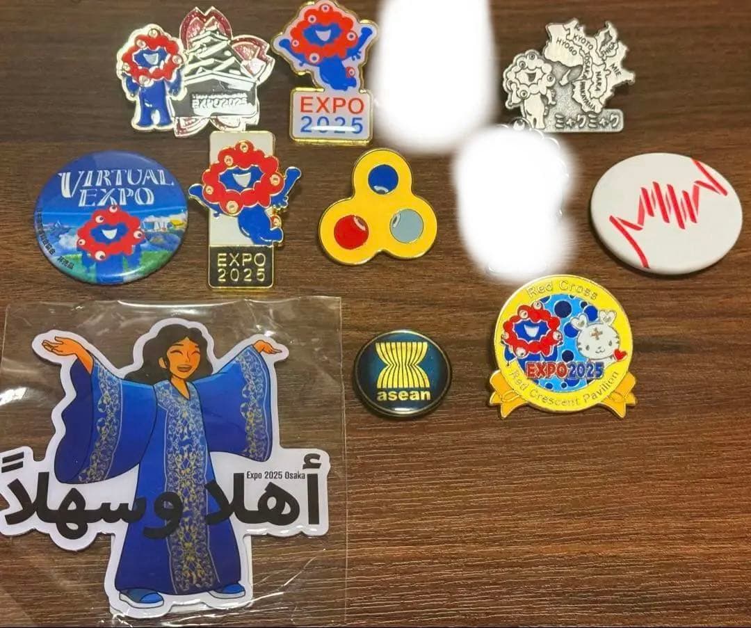 2025年 大阪 関西万博 25店ピンバッジセット 【即購入可】 - メルカリ
