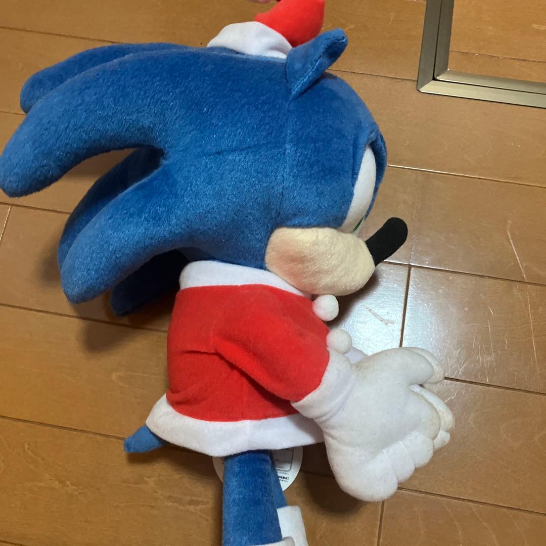 ソニック・ザ・ヘッジホッグ クリスマス•サンタぬいぐるみ - メルカリ