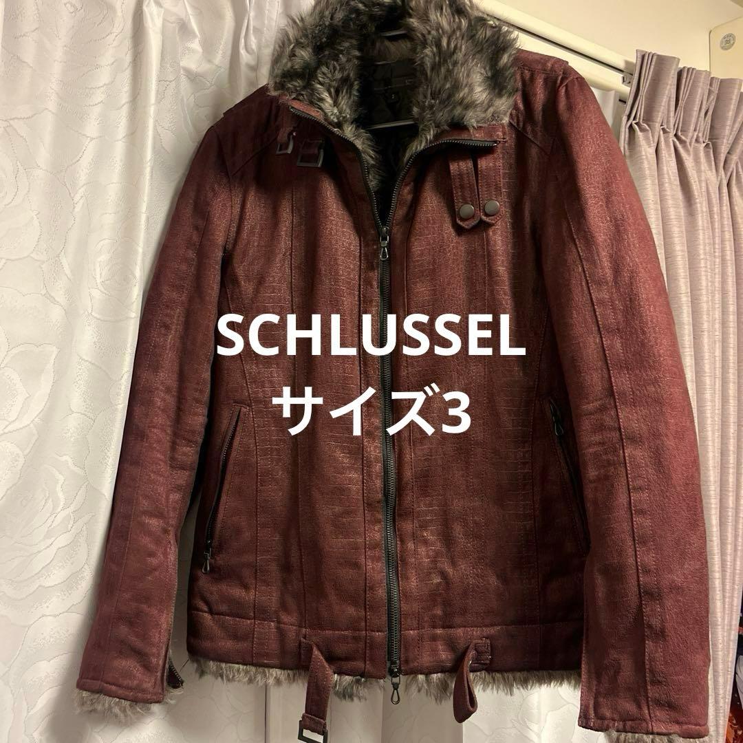 SCHLUSSEL 合成皮革ジャケット サイズ3
