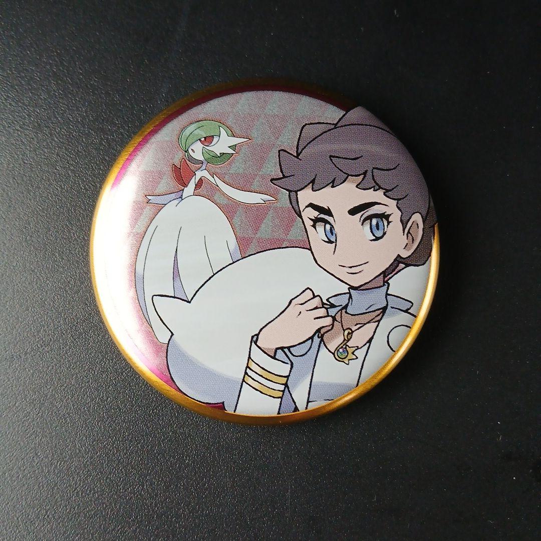 ポケモン XY カロス トレーナー 缶バッジ カルネ　メガサーナイト