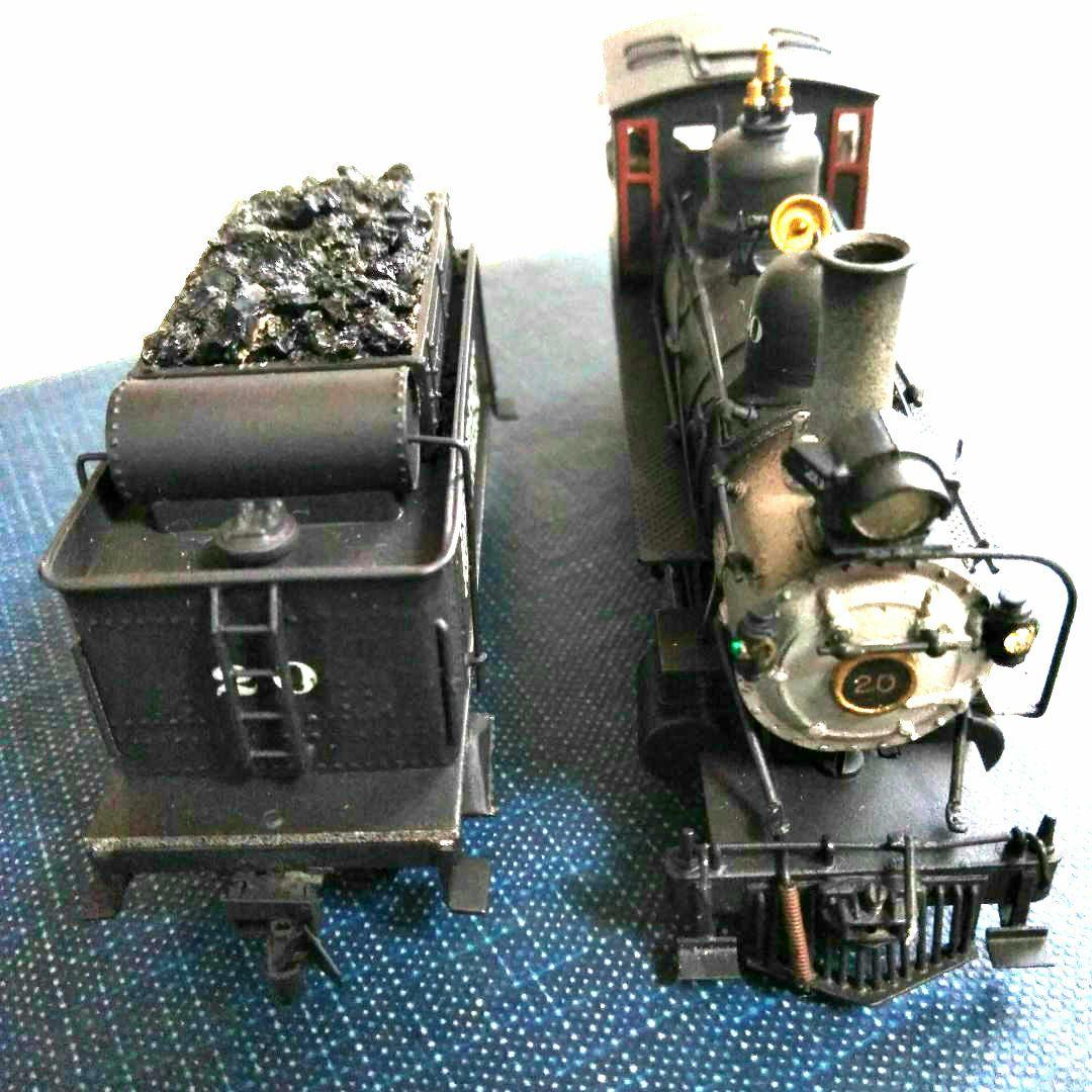 UNITED　HOナロー(10.5mm)　RGS　No20　4-6-0　完成品