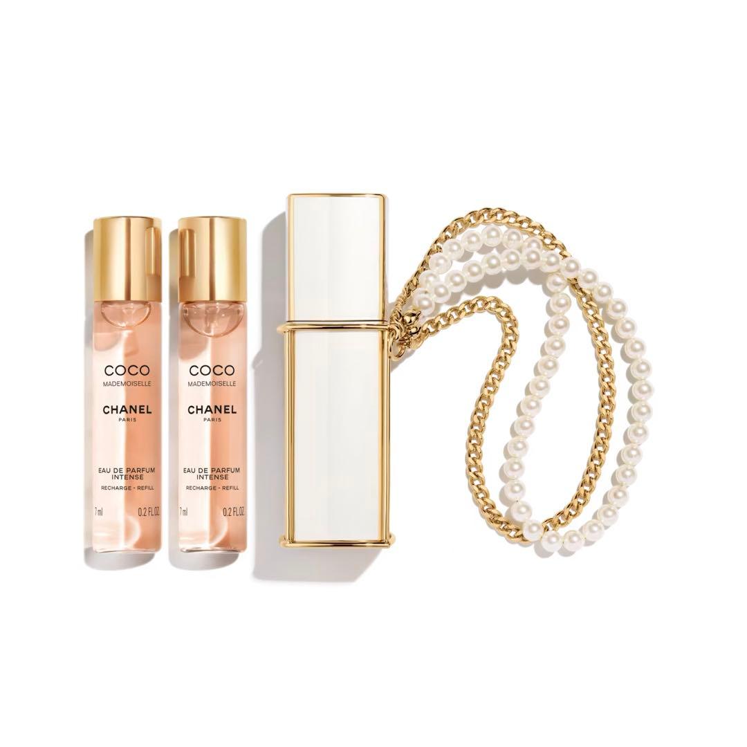 CHANELオードゥ パルファム アンタンス パース スプレイ　チェーン付き