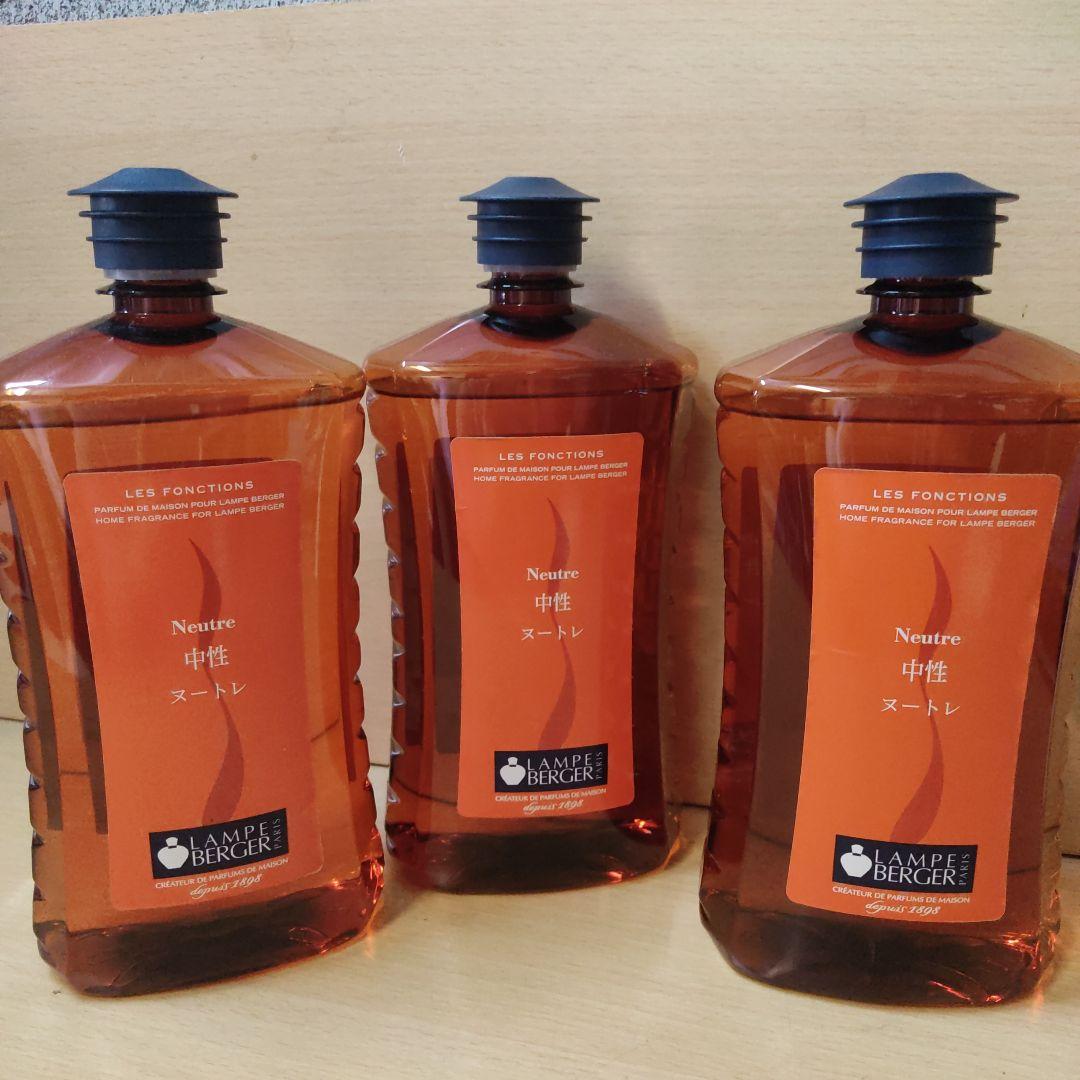 ランプベルジェ オイル ヌートレ 1L 3本 未使用品 tr
