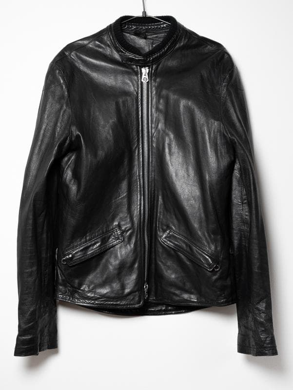 GIORGIO BRATO ジョルジオ ブラート ライダースジャケット ブラック