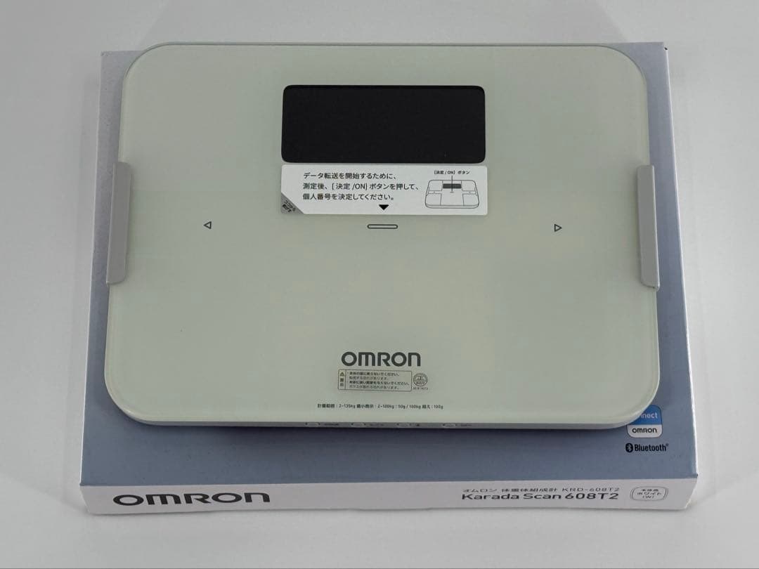 オムロン 体重体組成計 KRD-608T2-W Karada Scan