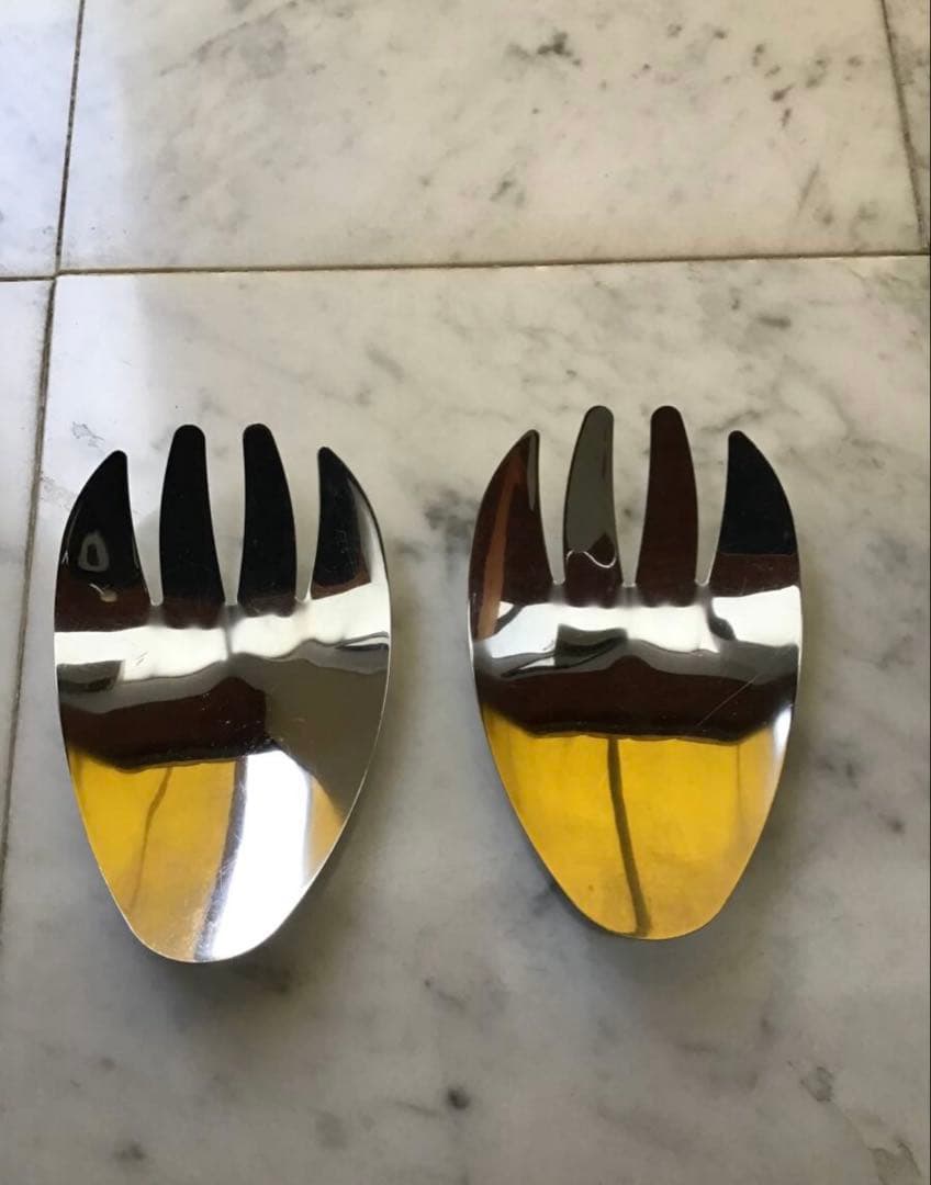 有元葉子さん　サラダハンド　ステンレス　料理研究家ありもと先生　キッチンツール