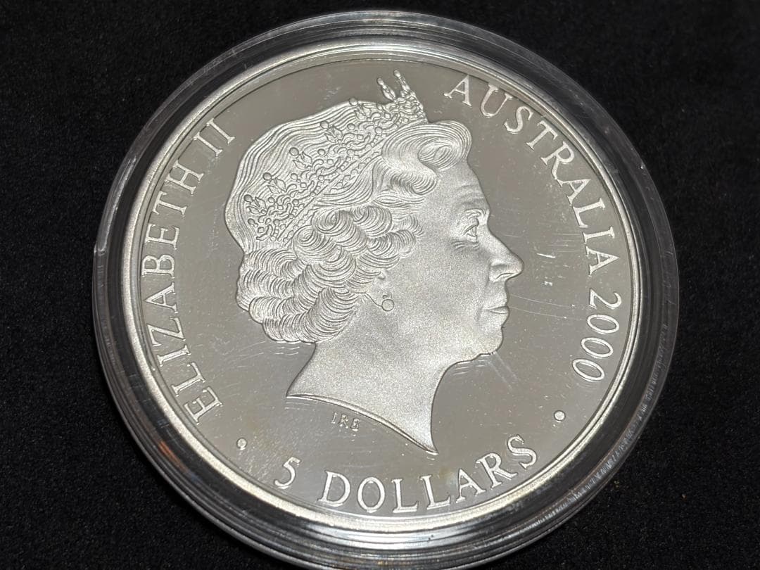 １オンス純銀貨 オーストラリア 2000年 シドニーオリンピック 5ドル銀貨