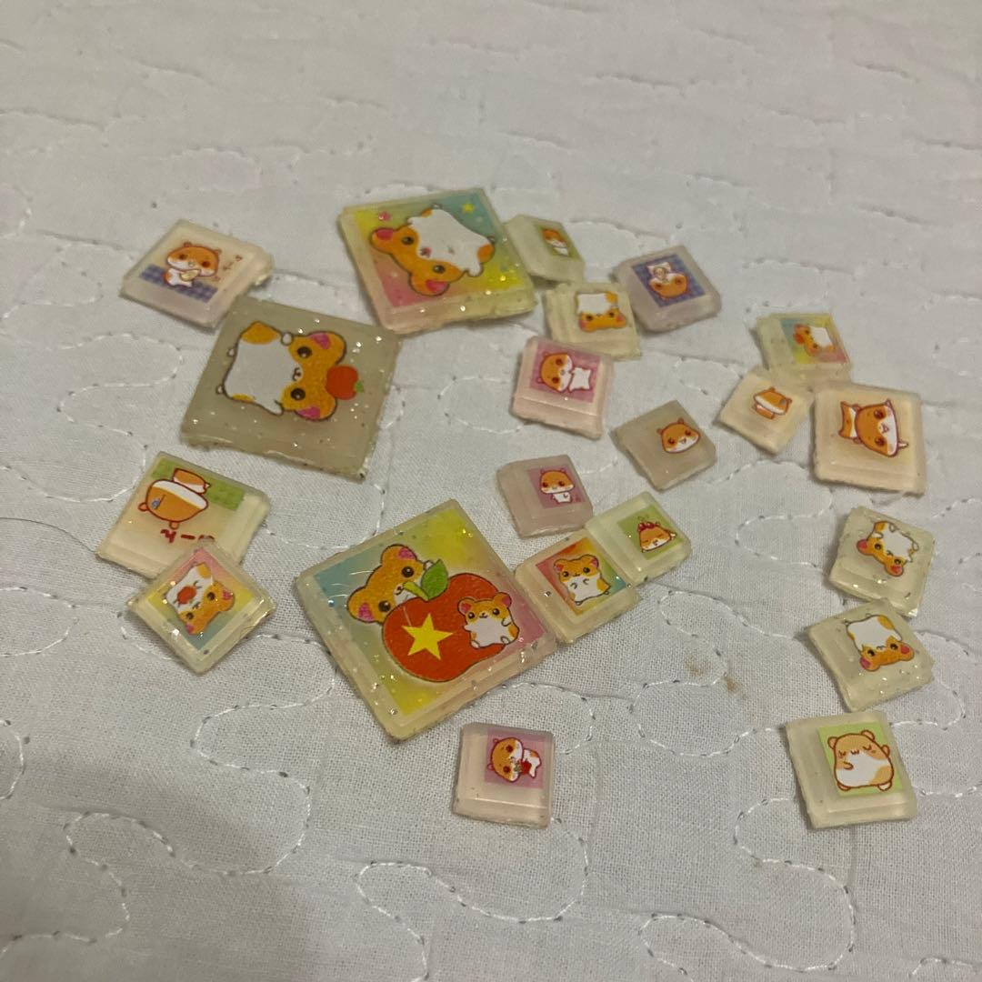 平成レトロ】タイルシール 大量 まとめ売り 動物 ハムスター はむ