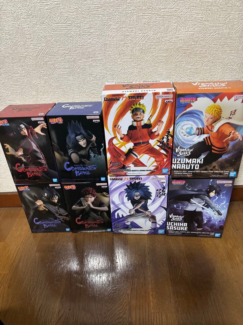 ナルト　プライズフィギュアセット