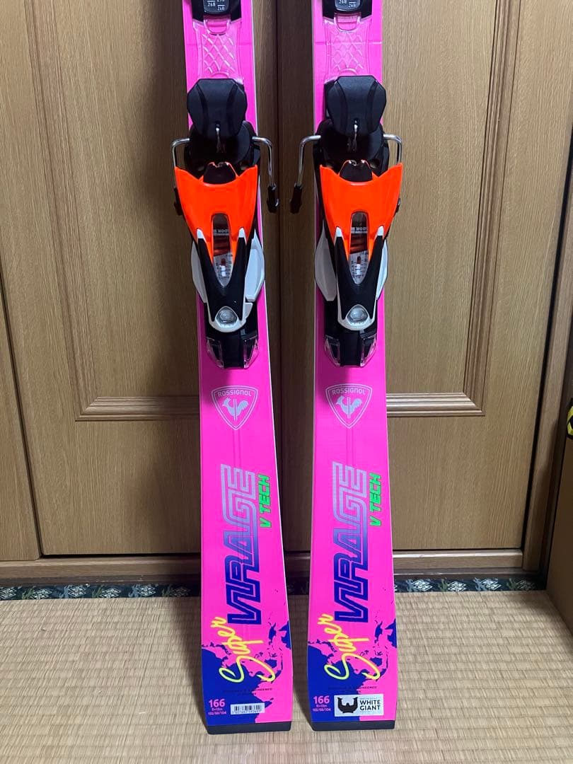 中古美品 スーパーヴィラージュ V テック 166cm ロシニョール - メルカリ