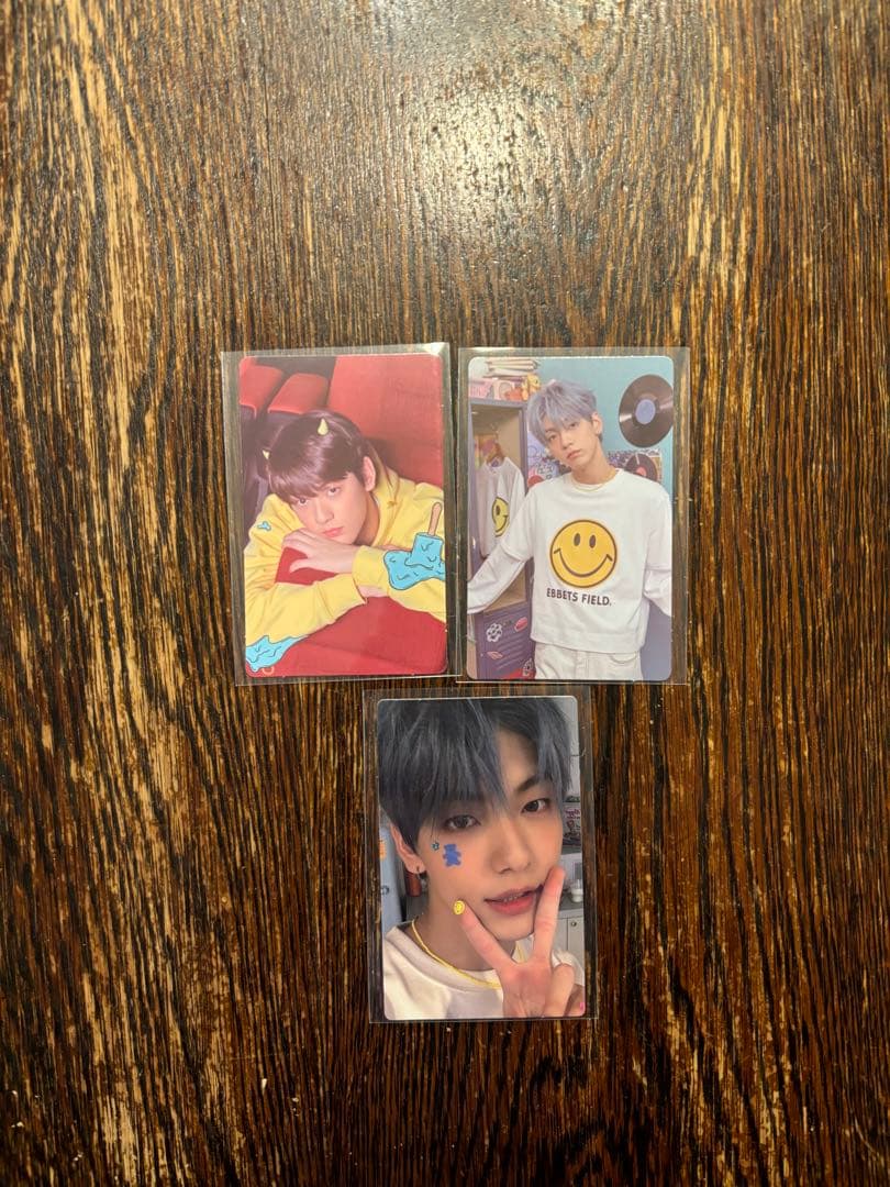 スビン トレカ txt トゥバ Blue hour star ラキドロ - メルカリ