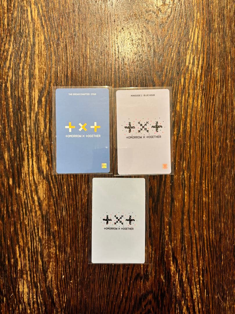 スビン トレカ txt トゥバ Blue hour star ラキドロ - メルカリ