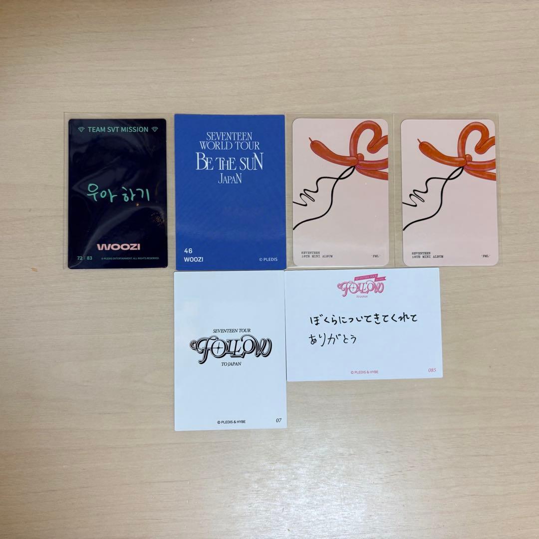 SEVENTEEN ウジ ジフン トレカまとめ売り - メルカリ