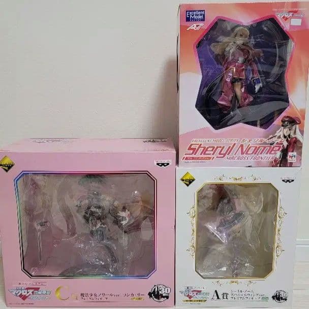 未開封 一番くじ マクロス　フィギュア　3体セット