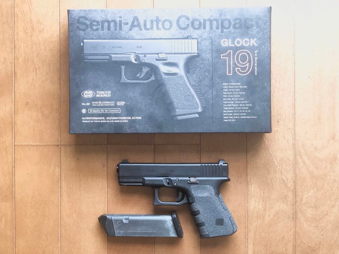東京マルイ GLOCK 19 gen3 カスタム 東京マルイGLOCK19 gen.3 リアル化カスタム｜小武