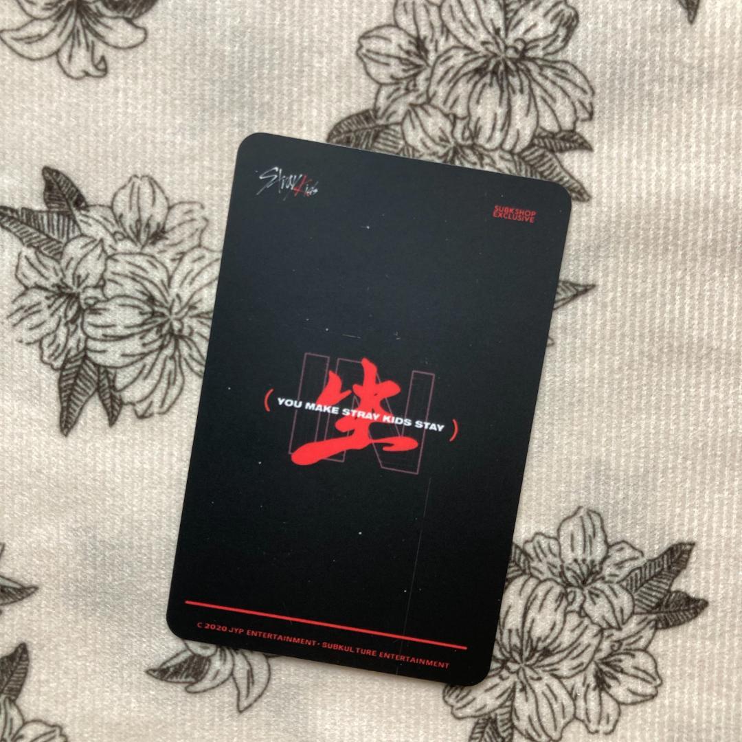 StrayKids subk shop in生特典 スンミントレカ - メルカリ