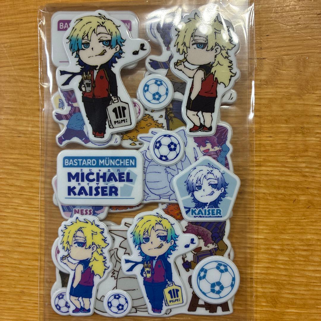 ブルーロック 35巻 特典ステッカー カイザー ネス 五十嵐 - メルカリ