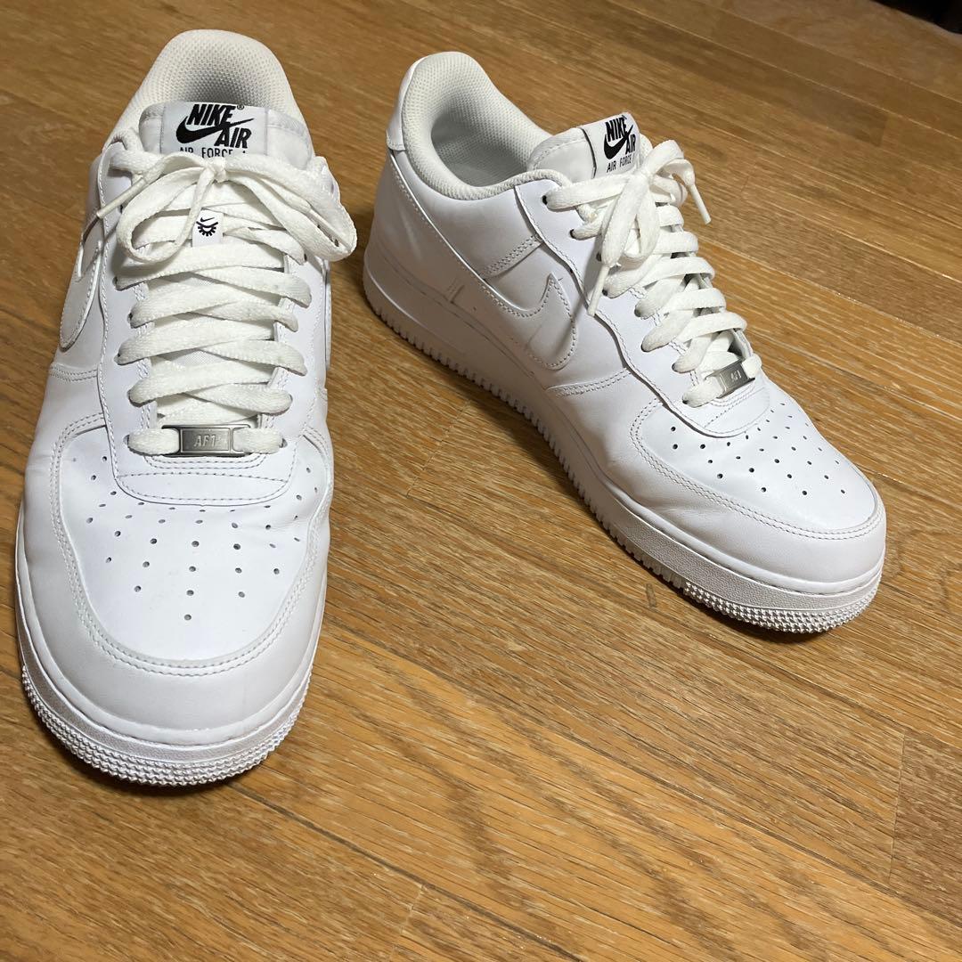 ナイキ エアフォース1ロー 白　フライイーズ28.5cm 楽天市場】ナイキ エア フォース 1 '07 フライイーズ NIKE AIR FORCE 1
