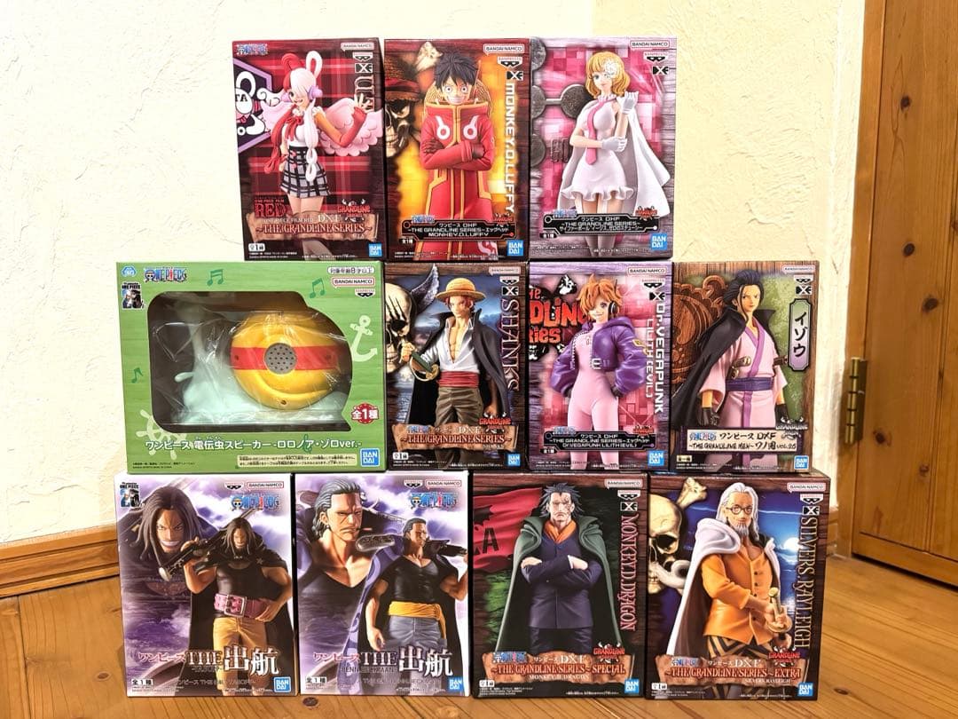 プライズ フィギュア まとめ売り ワンピース 11体 グラメン 出航