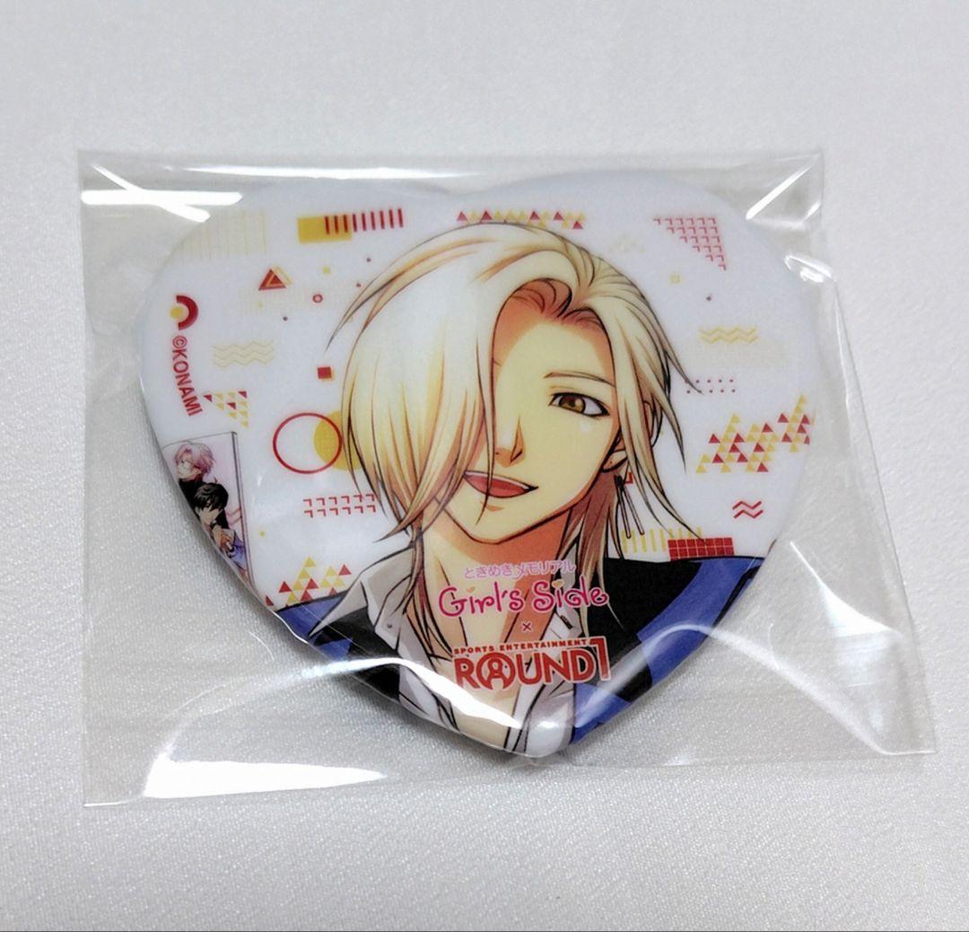 ときメモGS ラウンドワン ハート缶バッジ 桜井琉夏 - メルカリ