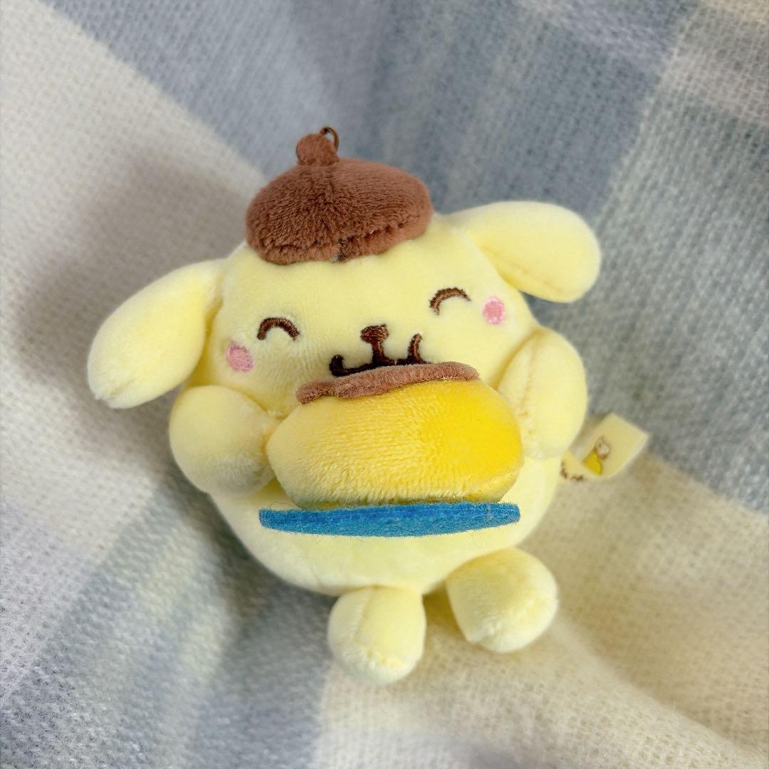 ポムポムプリン　マスコット　もぐもぐ　プリン