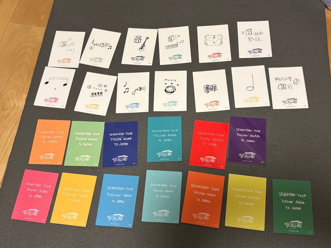 SEVENTEEN FOLLOW AGAIN トレカ26枚セット - メルカリ