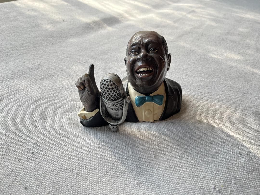 ジャズシンガーの超渋いオブジェ（アート・インテリア）jazz好きな方へ