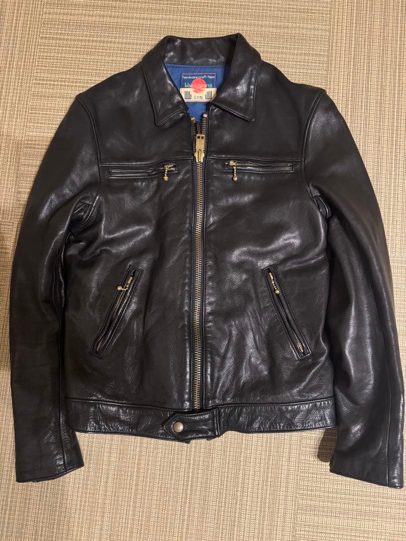 Black Means レザー　シングルライダースジャケット　 シドジャン BLACK MEANS（ブラックミーンズ） レザージャケット ライダース