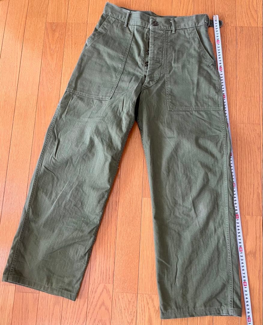 40's U.S.ARMY M44 ヘリンボーン ベーカーパンツ デッドストック