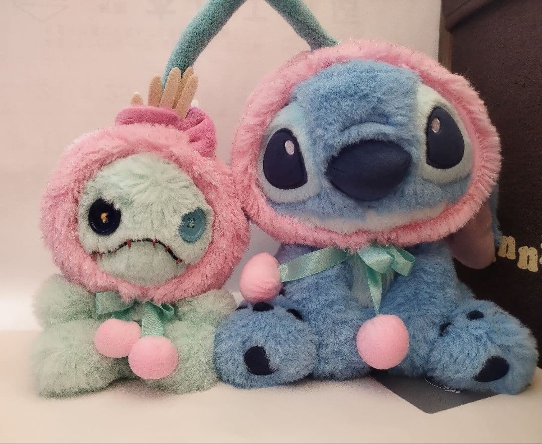 ディズニー スティッチ＆スクランプ ぬいぐるみ GLOSSY FRUITS