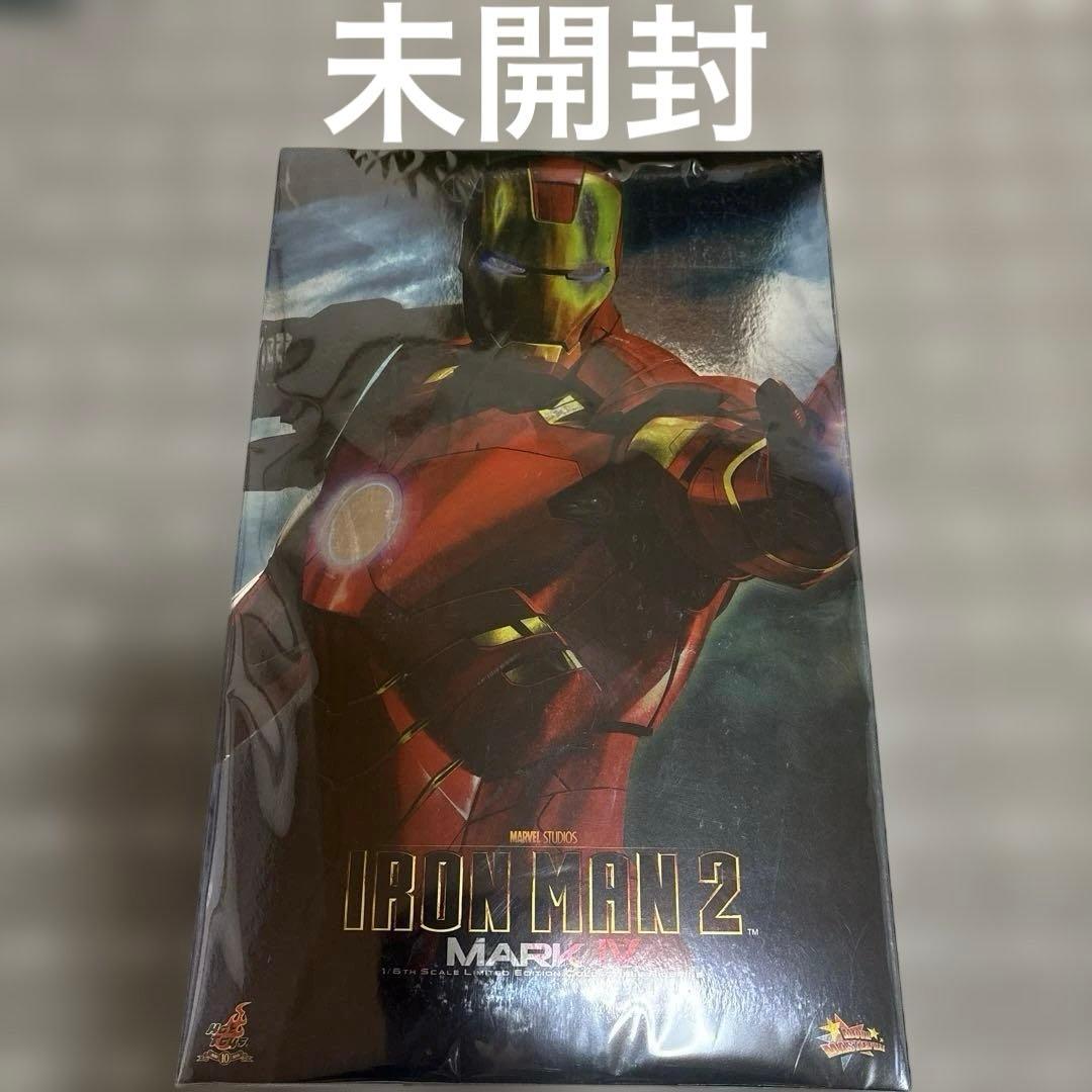 未開封　ムービー・マスターピース アイアンマン2 アイアンマン・マーク4 ホットトイズ ムービー・マスターピース アイアンマン2 アイアンマン