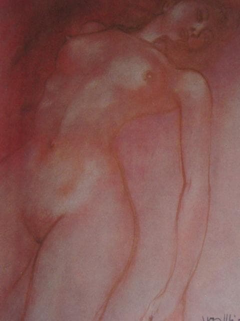 古澤岩美、【21】、超希少な1969年2000部限定、大判額装用画集より