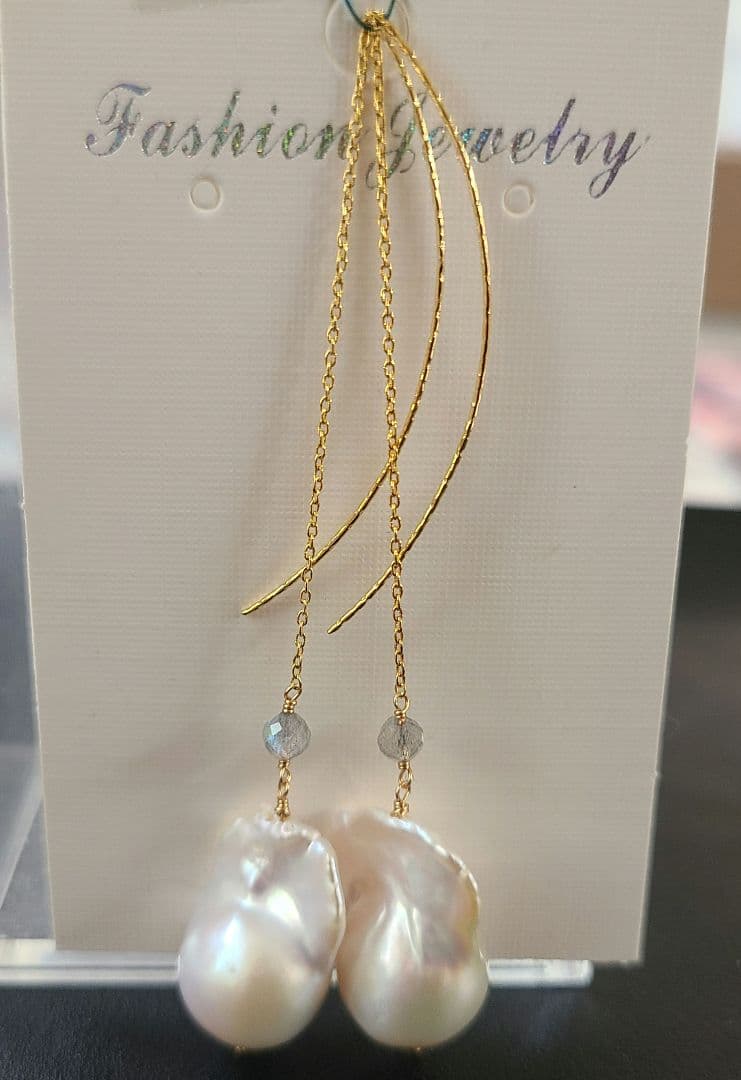 【みいちゃん!!】【0512】アメリカンピアス 淡水パール オイスター