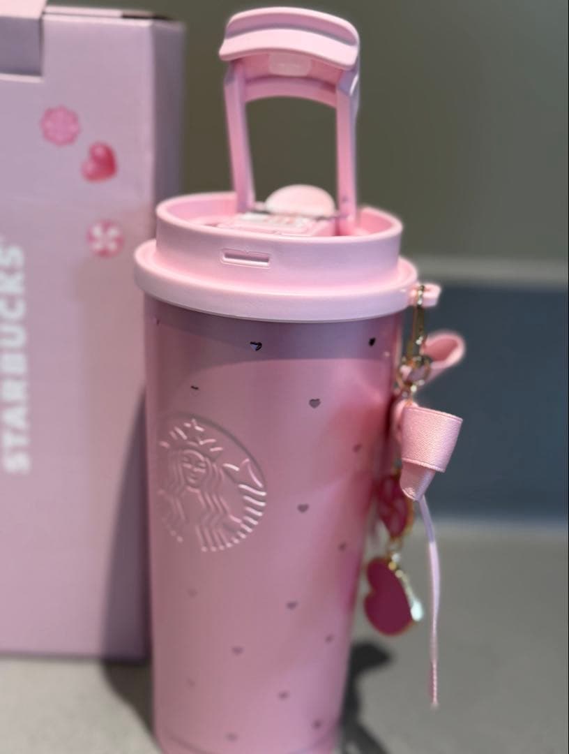 中国限定 スターバックス ステンレスタンブラー ライン バレンタイン